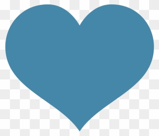 Twitter Like Icon Png - Blue Heart Icon Clipart