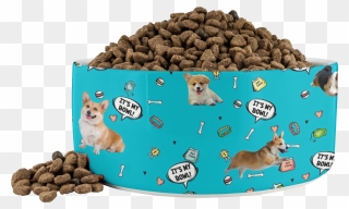 Mn 7 Corgi Its My Bowl - Pet Clipart