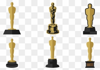 Academy Awards Trophy Statue - 84th Annual Academy Awards (2012) Clipart