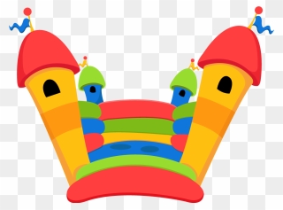 Traveling Tykes Entertainment Rental - Clipart Bouncy Castle - Png Download