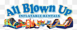 All Blown Up Inflatables - Inflatable Slide Clipart