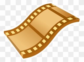 Gold Film Reel Transparent Clipart