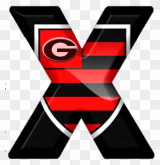 #freetoedit #letter #x #letterx #uga #dawgs #bulldawgs - Graphic Design Clipart