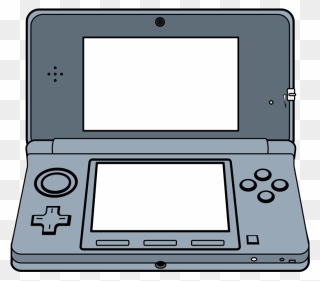 Handheld 3d Game System - Video Game Console Clipart - Png Download