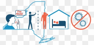 Social Distancing Ny State Clipart