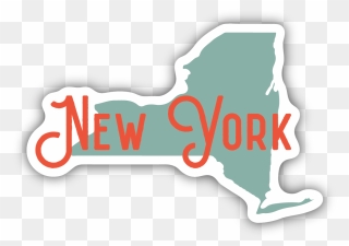 New York State Sticker - Graphic Design Clipart