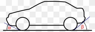Angle Of Departure Car Clipart