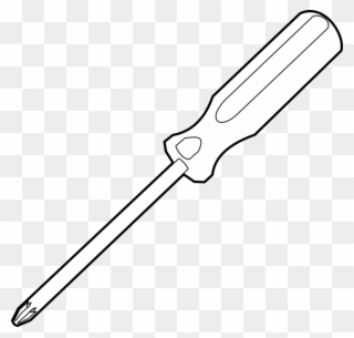 All Photo Png Clipart - Drawing Of Screw Driver Transparent Png