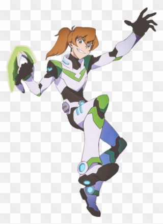 Pidge The Green Paladin Of Voltron With Her Hair In - Green Voltron Legendary Defender Clipart