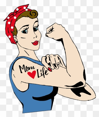 Mama - Working Mom Clip Art - Png Download