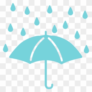 And Function Normally On A Rainy Day - Rainy Day Umbrella Clipart - Png Download