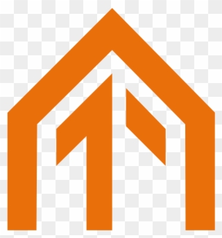 Real Estate Company Logo Orange Clipart