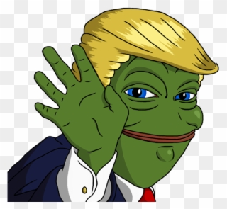Welcome To Reddit, - Pepe Trump Clipart