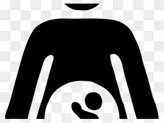 Pregnant Woman Clipart - Pregnancy - Png Download