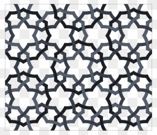 Interlaced Oriental Repeating Pattern - Oriental Pattern Png Clipart
