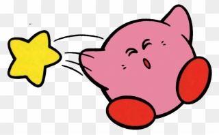 Some More Artwork Of Kirby Moving Around In - Nike Zoom Kd Line Clipart