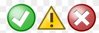 Warning Error Icon Clipart