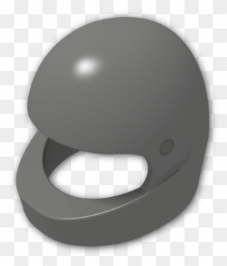 Minifig Helmet Modern - Circle Clipart