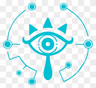 The Sheikah Symbol - Legend Of Zelda Sheikah Symbol Clipart