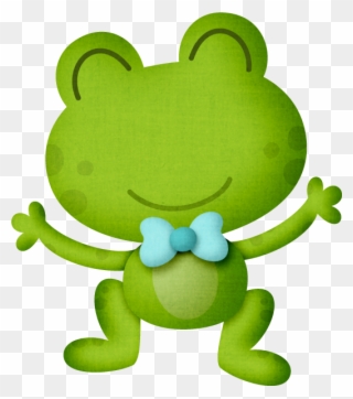 Tborges Ribbitribbit Frog4 - Blue And Green Frog Clipart - Png Download