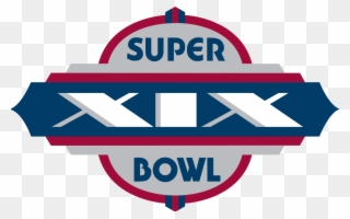 Super Bowl Xix Logo Clipart