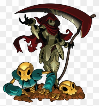 56747771 - Shovel Knight Specter Of Torment Clipart