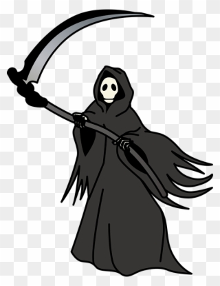 Death Png - Grim Reaper Cartoon Transparent Clipart