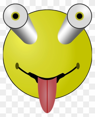 Smiley Emoticon Computer Icons Emoji - Bug Eyed Smiley Face Clipart
