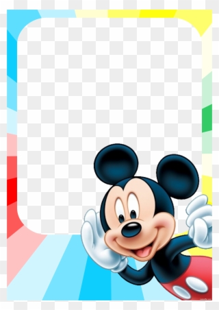 Pin By Mary Highfill On Disney - Mickey Mouse Peeking Clipart - Png Download