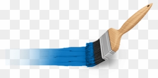Paint Brush Clipart Transparent - Transparent Background Paint Brush Png