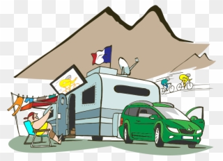 Caravans-edited - Download Clipart