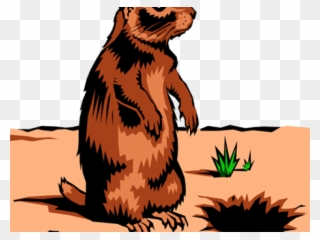 Gopher Clipart Mole Animal - Free Prairie Dog Clipart - Png Download