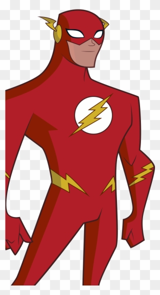 Flash Clip Justice League - Justice League Action The Flash - Png Download