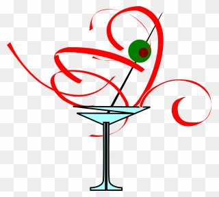 Cocktail Glass Clipart