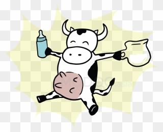 Milk Clipart Formula Milk - Cartoon - Png Download