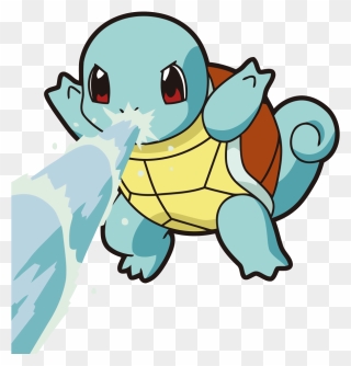 Collection Of Free Squirtle Transparent Anime - Squirtle Pokemon Clipart