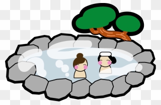 Japanese Inns At Hot-spring Resorts In Aizu Area - Hot Springs Png Clipart
