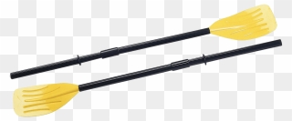 Yellow And Black Oars Clip Arts - Oars Png Transparent Png