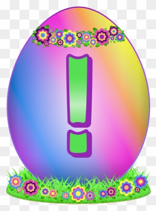 Easter Egg Letter S Clipart