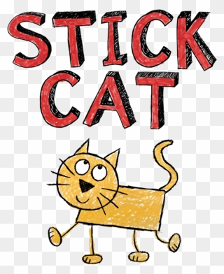 Stick Cat Clipart