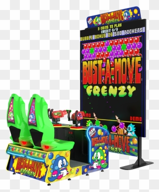 Bust A Move Frenzy Arcade Clipart
