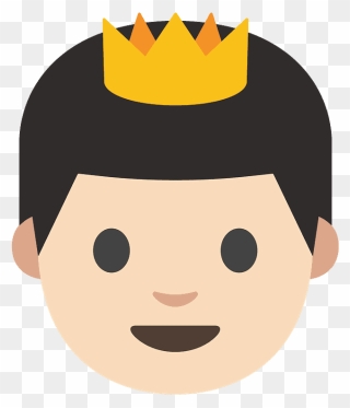 Prince Emoji Clipart - Human Google Emoji - Png Download