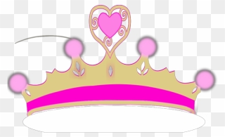 Pink Tilted Tiara Png Images Clipart
