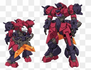 Gundam Build Divers - Ogre Mecha Clipart