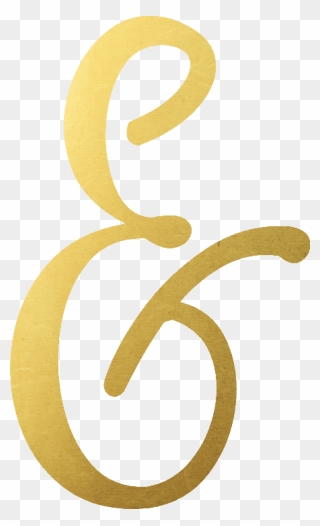 Ampersand Family Symbol Logo Brand - Tan Clipart