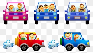 Car With People Png Clipart