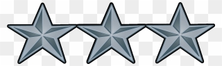 5 Star General Png - 4 Star General Rank Army Clipart