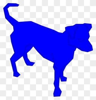 Dog Blue Png Icons - Dog Clipart Blue Transparent Png