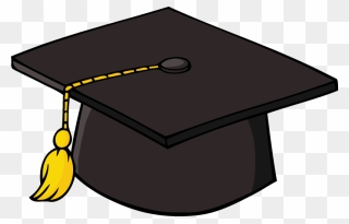 Graduation Clipart Pre School - Cartoon Clip Art Graduation Cap - Png Download