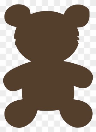Teddy Bear Clipart Svg - Png Download